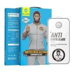 Iphone 14 Pro Max Uyumlu Tam Kaplayan 2.5D Anti-Static Cam Ekran Koruyucu Darbe Emici Temperli