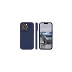 Iphone 14 Pro Petrol Mavi Silikon Kılıf Leke Tutmaz Içi Süet Silinebilir Kamera Çıkıntılı Kapak