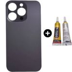 İphone 14 Pro Uyumlu Arka Pil Batarya Kapak Mor + B7000