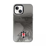 İphone 14 Uyumlu Beşiktaş Premium Kartal Logo Lisanslı Telefon Kılıfı