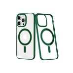 İphone 14 Uyumlu Pro Max Kılıf Element Magneticsafe Sert Kapak - Köknar Yeşili