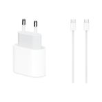 Iphone 15 -16 Pro Max Uyumlu Type-c To Type-c 20w Şarj Adaptörü Ve Şarj Kablosu Seti Senalstore