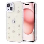 iPhone 15 İle Uyumlu Kılıf Airbag Tasarımlı Simli Şeffaf Kutup Kapak 36382 Yıldız