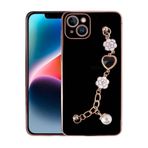 iPhone 15 İle Uyumlu Kılıf El Tutamaçlı Kamera Korumalı Taka Silikon Kapak 30134 Siyah
