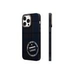 iPhone 15 İle Uyumlu Pro Kılıf Ekose Desenli Youngkit Gezhi Serisi Kapak Mavi
