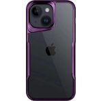 İphone 15 Kılıf Boyi Silikon Kapak - Derin Mor