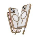 İphone 15 Kılıf Enka Magsafe Silikon Kılıf - Desert