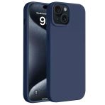 İphone 15 Kılıf First Silikon - Lacivert