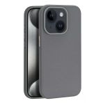 İphone 15 Kılıf Wonder Deri Magsafe Kapak - Titan Gri