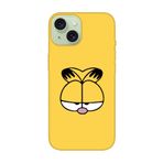 iPhone 15 Plus Garfield Sarı Telefon Kılıfı