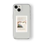 iPhone 15 Plus ile Uyumlu Michelangelo Poster Tasarım Baskılı Şeffaf Kılıf