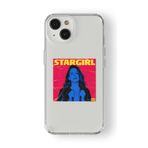 iPhone 15 Plus ile Uyumlu Stargirl Lana Del Rey Tasarım Baskılı Şeffaf Kılıf