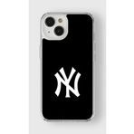 Iphone 15 Plus ile Uyumlu Yankee Tasarım Baskılı Şeffaf Kılıf