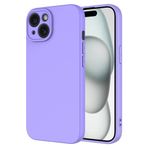 iPhone 15 Plus Kılıf Kamera Korumali Mara Lansman Kapak Lila