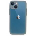 İphone 15 Plus Kılıf Montreal Silikon Kapak - Gri