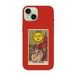 iPhone 15 Plus The Sun Kırmızı Telefon Kılıfı