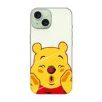 iPhone 15 Plus Winnie The Pooh Şeffaf Telefon Kılıfı