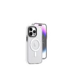 iPhone 15 Pro Beyaz İkon Magsafe Silikon Kılıf