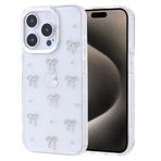 iPhone 15 Pro İle Uyumlu Kılıf Airbag Tasarımlı Simli Şeffaf Kutup Kapak 36383 Fiyonk