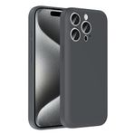 iPhone 15 Pro İle Uyumlu Kılıf Kamera Korumalı Kartlık Hazneli Vitra Kapak 37023 Lacivert