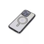 İphone 15 Pro Kılıf Joke Simli Magneticsafe Kılıf Renk: Siyah - Lisinya