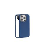 İphone 15 Pro Leather Lacivert Magsafe Suni Deri Kılıf
