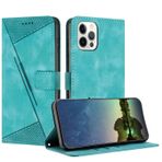 iPhone 15 Pro Max için Mo-Beauty Telefon Kılıfı (6.7 inç), iPhone 15 Pro Max için PU Deri Cüzdan Çevirmeli Kılıf Manyetik Stand Fonksiyon Kartı Yuvası Kılıfı - Açık Mavi