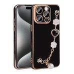 iPhone 15 Pro Max İle Uyumlu Kılıf El Tutamaçlı Kamera Korumalı Taka Silikon Kapak 30132 Siyah