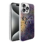 iPhone 15 Pro Max İle Uyumlu Kılıf Kamera Korumalı Figürlü Ponti Silikon Kapak 36589 Lila