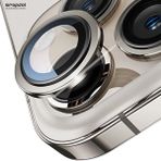 İphone 15 Pro Max Kamera Lens Koruyucu Natürel Titanyum Kolay Uygulama Aparatlı