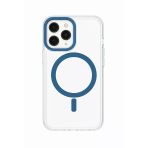 İphone 15 Pro Max Kılıf Kamera Korumalı Magsafe Şeffaf Buz Mavisi