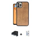 iPhone 15 Pro Max Kılıf Kıvılcım Işık Serisi - Siyah Bilvis 0.18mm Plus Cam Ekran Koruyucu + La