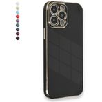 İphone 15 Pro Max Kılıf Luxury Seri Kamera Korumalı Silikon Kapak