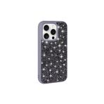 iPhone 15 Pro Max Kılıf Parlak Taşlı Tasarım Pırlanta Kapak + Ekran Koruma 7609