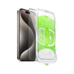 İphone 15 Pro Max Kolay Uygulama Aparatli 5D Magic Box Cam Ekran Koruyucu