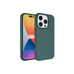 iPhone 15 Pro Max Uyumlu Kılıf Kamera Korumalı Lansman Kadife İç Yüzeyli (Şık Tasarım) Silikon Kapak