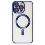 İphone 15 Pro Max Uyumlu Magsafe Özellikli Mavi Pure Kılıf