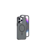 İphone 15 Pro Max Yeni İkon Siyah Magsafe Plastik Kılıf