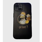 iPhone 15 telefon kılıfı (Siyah)