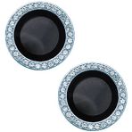 iPhone 15 Uyumlu Zore Cl-06 Kamera Lens Koruyucu-Mavi Açık - Açık Mavi