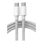 İphone 15/16 Pro Max Uyumluusb-c Hızlı Hasır Şarj Kablosu 1 Metre ile uyumlu