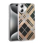 iPhone 16 İle Uyumlu Kılıf Desenli Mep Kapak 36863 Geometrik
