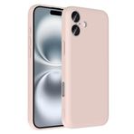 iPhone 16 İle Uyumlu Kılıf Kamera Korumalı Kartlık Hazneli Vitra Kapak 37025 Pembe