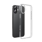 iPhone 16 İle Uyumlu Kılıf Süper Silikon Kapak 33220 Şeffaf