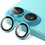 İphone 16 / İphone 16 Plus Raze Metal Kamera Lens Koruyucu Turkuaz
