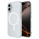 İphone 16 Kılıf Magneticsafe Şeffaf Silikon - Şeffaf