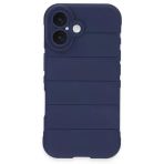 İphone 16 Kılıf Optimum Silikon - Lacivert