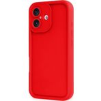İphone 16 Kılıf Viera Silikon - Kırmızı