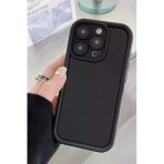 İphone 16 Kılıf Viera Silikon - Koyu Yeşil