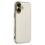 İphone 16 Kılıf Volet Silikon - Beyaz